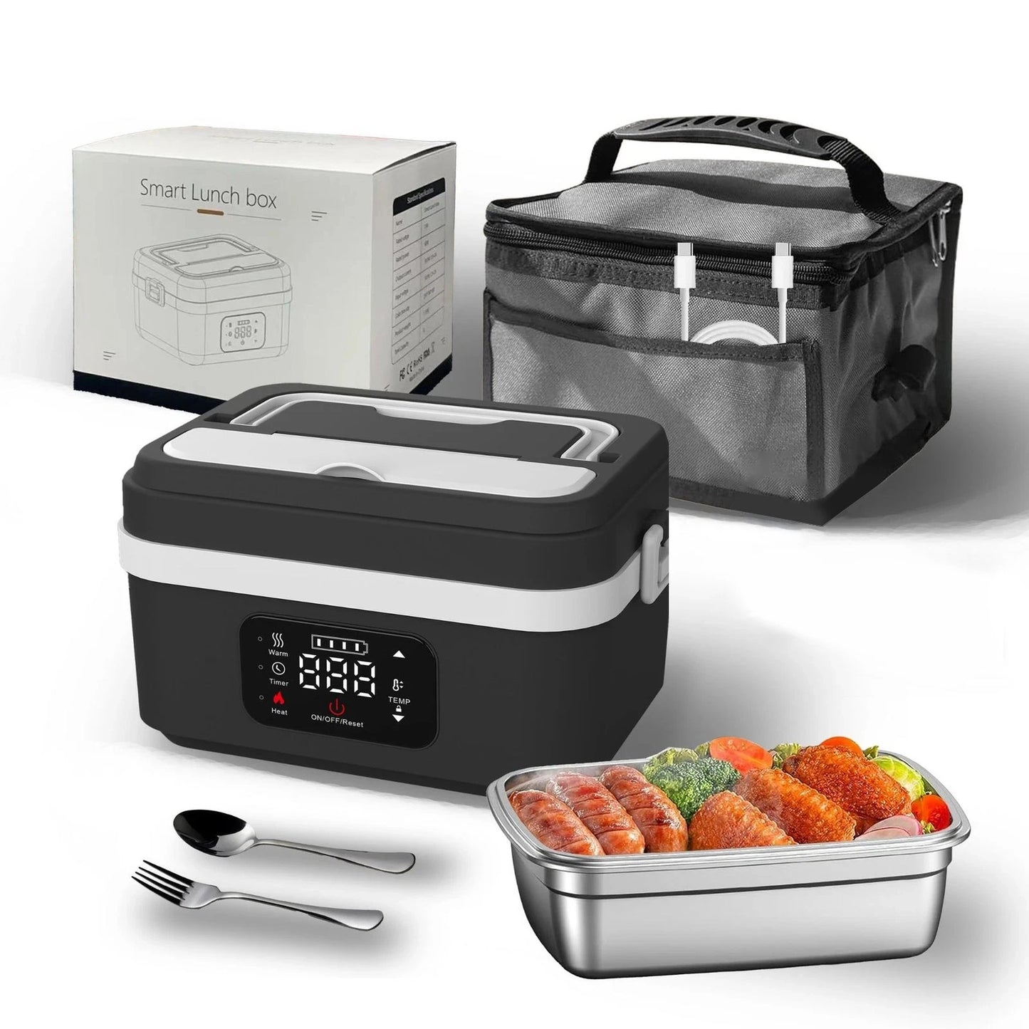 HeatMateBox™ Smart Heated Lunch Box